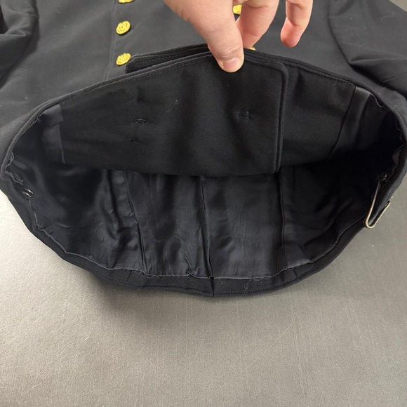 Vintage US Naval Academy Jacket Uniform Flying Cross Navy Jacket Preppy Academia - Picture 16 of 16